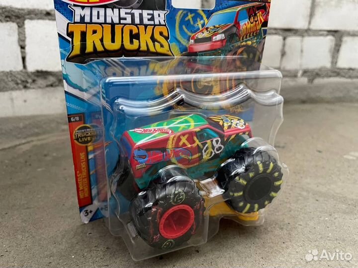 Hot wheels монстр трак hw demo derby TM