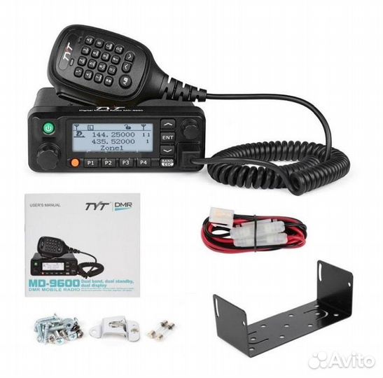 Автомобильная цифровая рация TYT MD-9600 AES 256