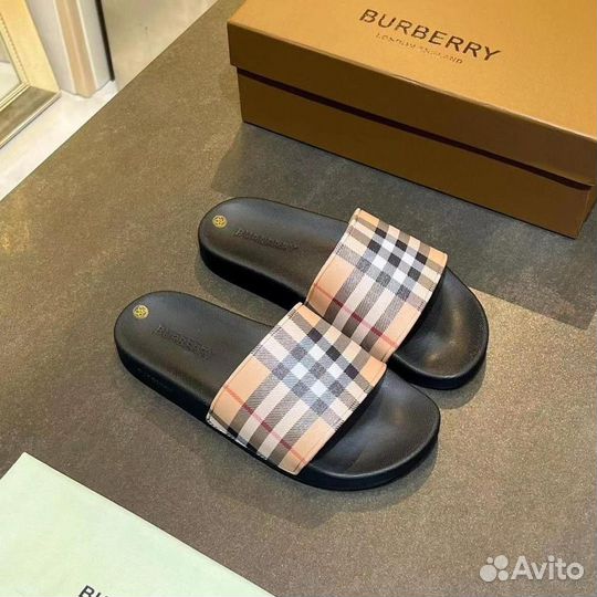 Шлепанцы burberry