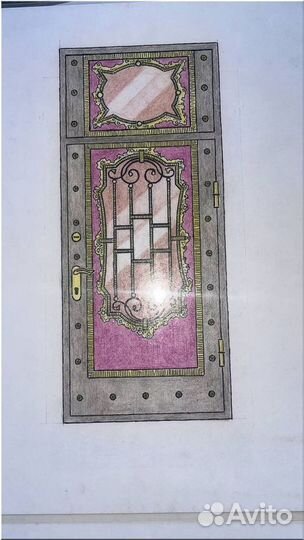 Ворота художественная ковка