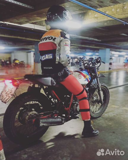 Мотошкола, экзамены зимой