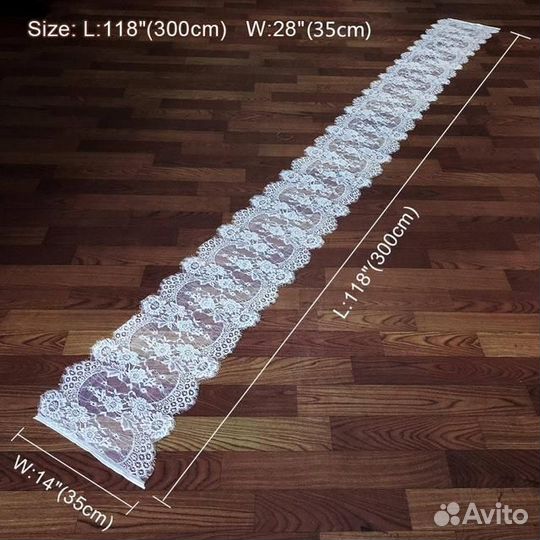 Дорожка кружево 3м. Новая