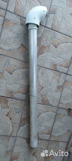 Труба на котёл колонку. Турбо