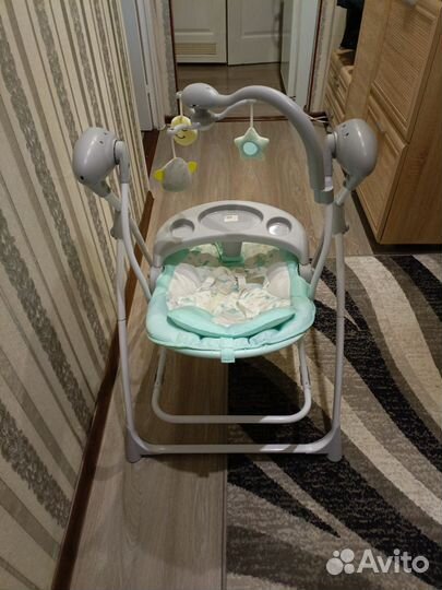 Детские электронные качели indigo