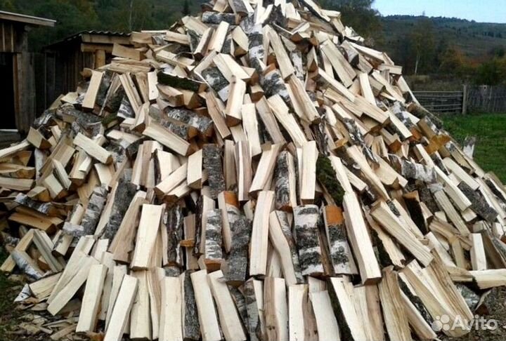 Дрова подсушенные