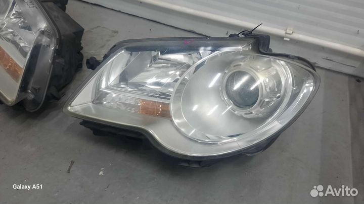 Volkswagen touran фара рестайлинг