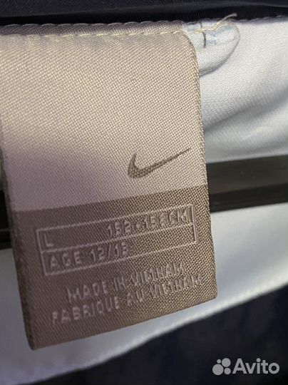 Пуховик (куртка) женский nike голубой
