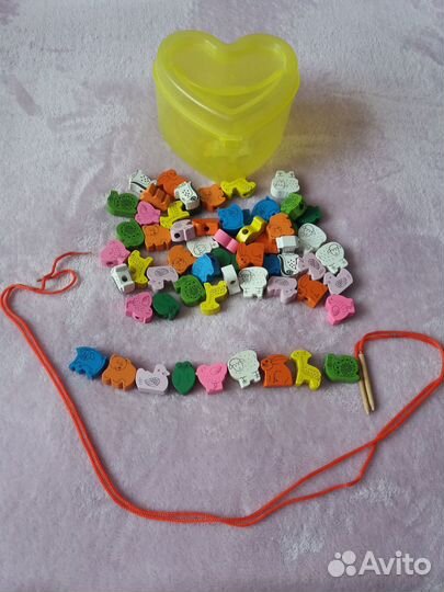 Игровой набор Доктор, Деревянная шнуровка 