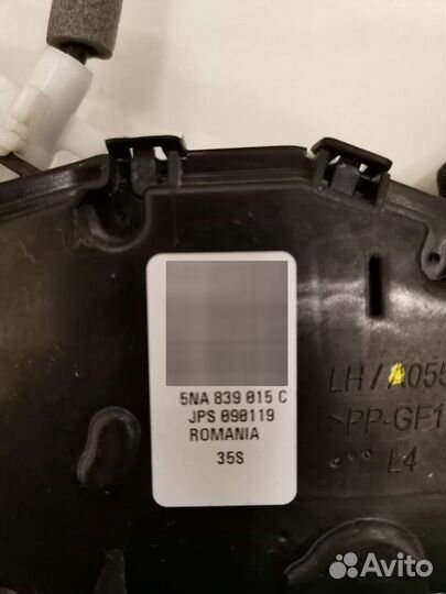 Замок двери Volkswagen Tiguan 2