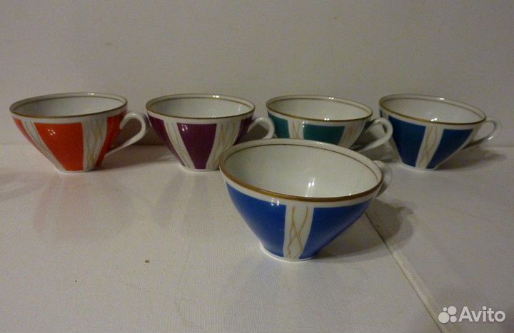 Кофейный сервиз Ильменау Германия 30-е г. редкий