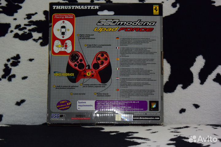 Джойстик Thrustmaster 360 Modena Upad Force (PC)