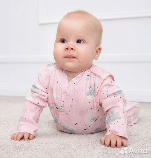 Спальный мешок-кокон для новорожденной