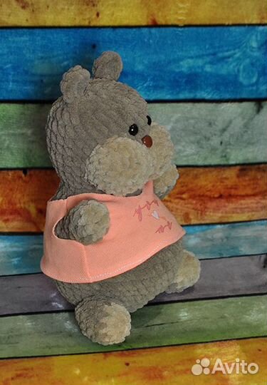 Хомячок вязаный ручной работы