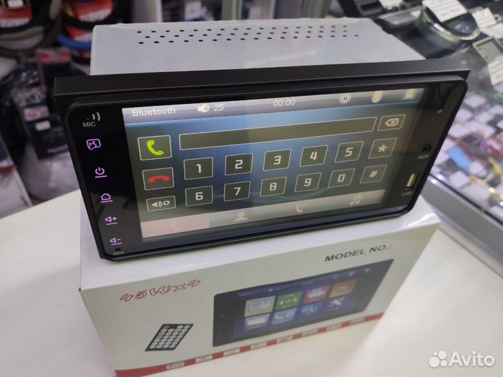 Магнитола Toyota универсальная 2DIN(200x100мм) MP5