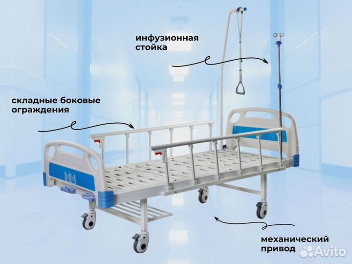 Медицинская кровать для лежачих больных