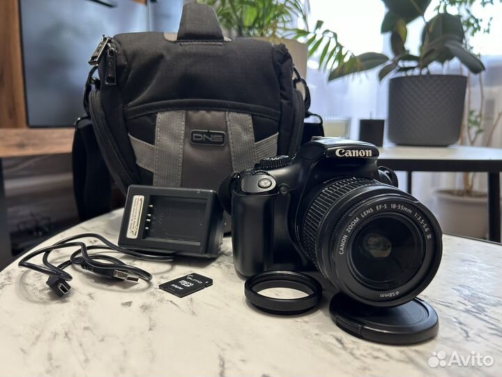 Зеркальный фотоаппарат canon eos 1100d