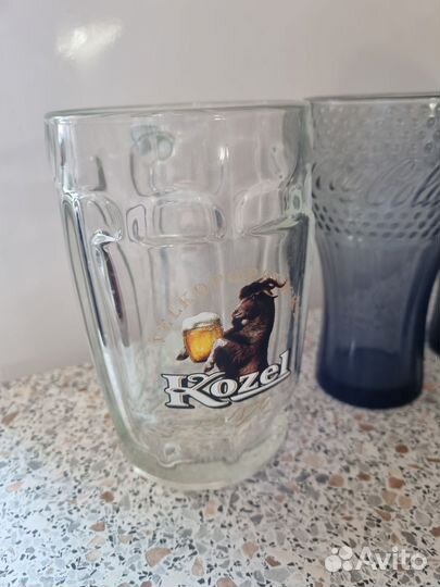 Бокал для пива,стаканы Кока- кола