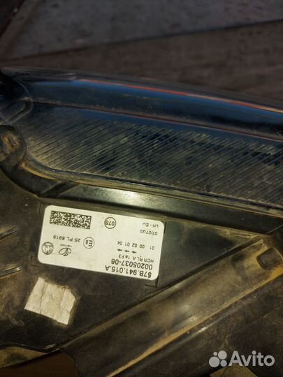 Фара skoda Karog