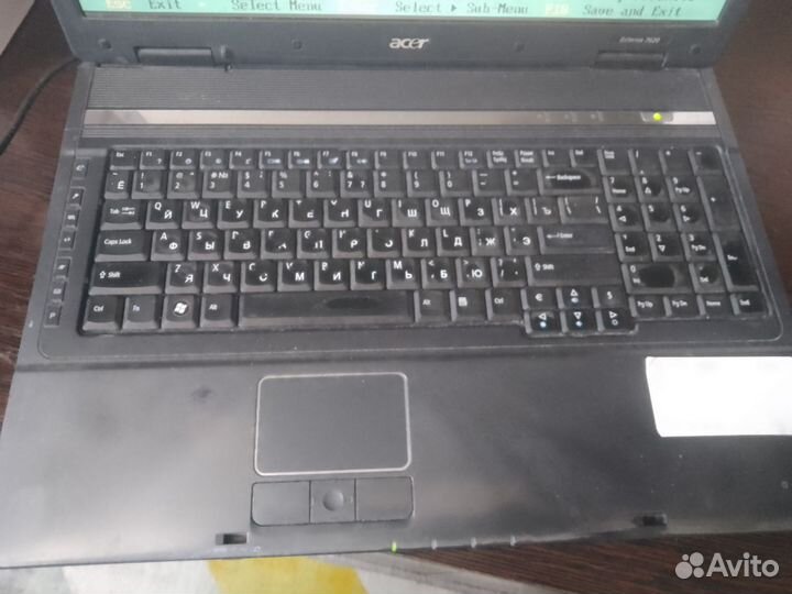 Ноутбук acer 7620g
