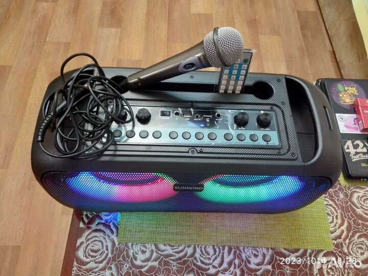 Блютуз колонка sunwind stereo 50W