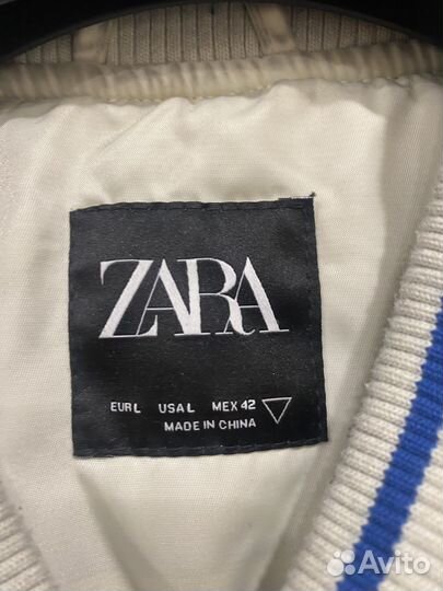 Бомбер zara