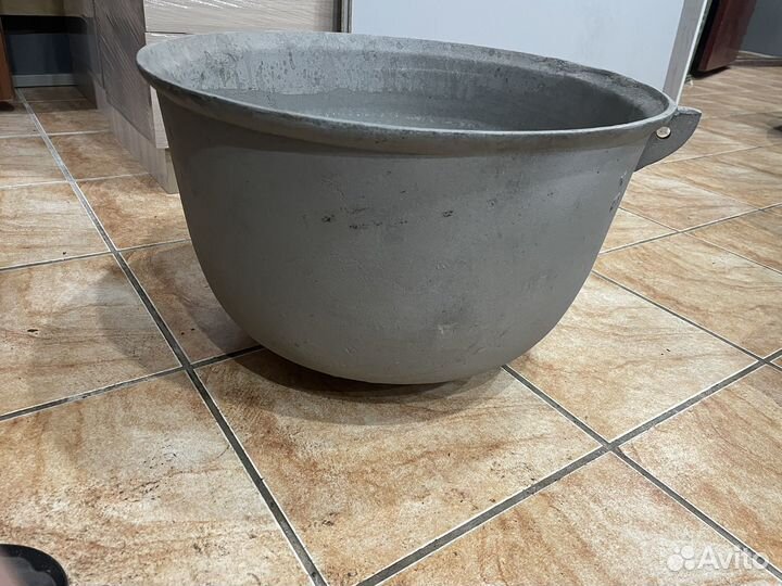 Казан глубокий 50 литров алюминиевый СССР