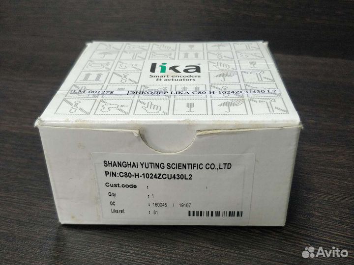 Lika C80-H-1024zcu430l2 Энкодер