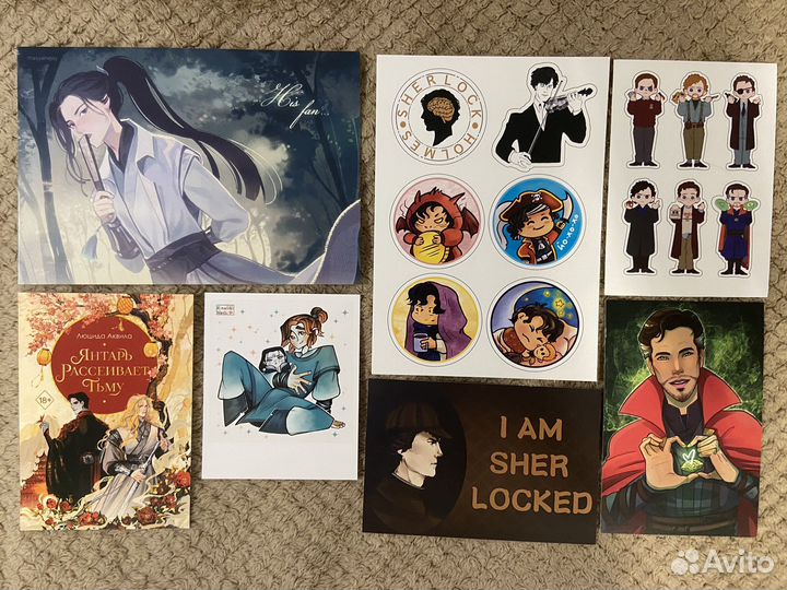 Мерч Система спаси себя сам, геншин, аниме