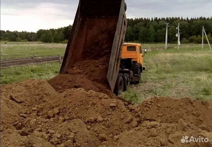 Продажа грунта глины