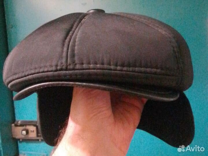 Мужская кепка всесезоная черная