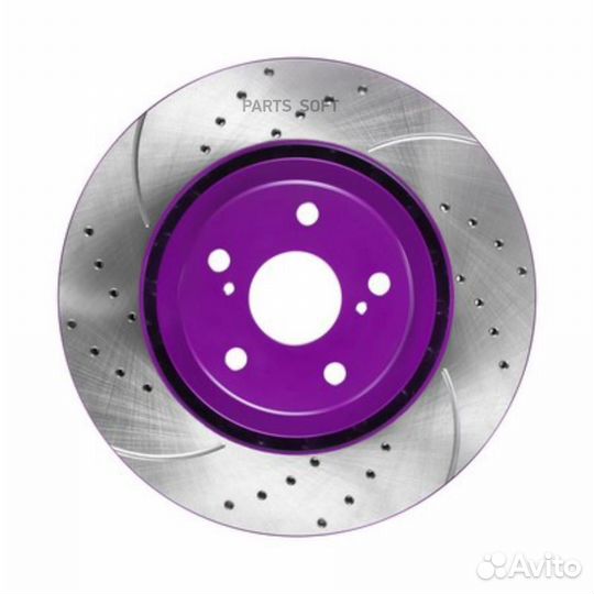 Nibk RN1578dset Диск тормозной перфорированный NiB