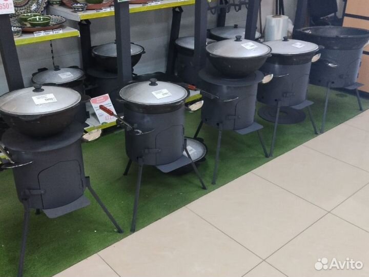 Казан чугунный Узбекистан Печи В наличии