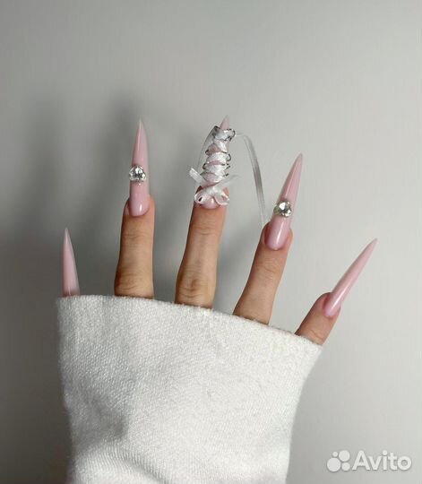 Маникюр, покрытие гель лак, наращивание ногтей