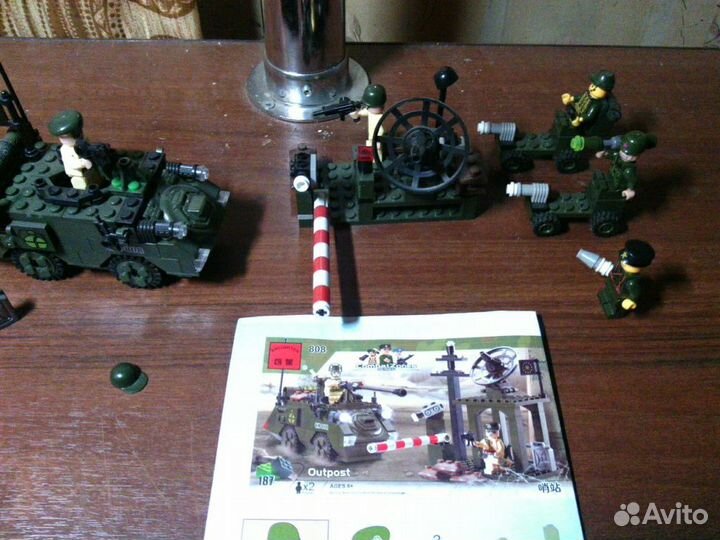 Конструктор Combat Zones (пограничники на посту)