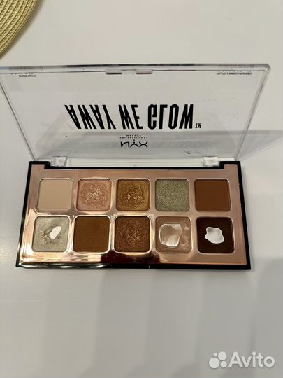 Тени для век nyx