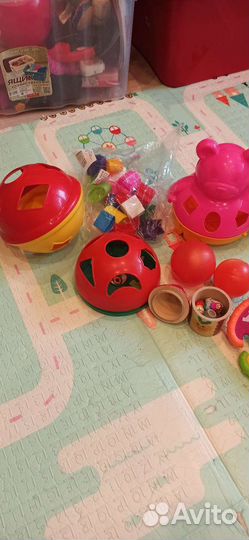 Развивающие игрушки пакетом