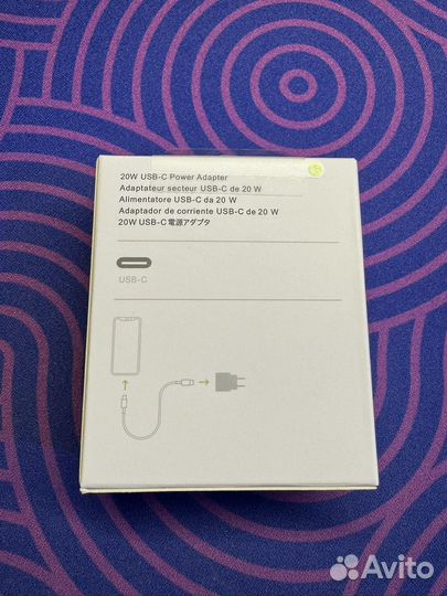 Блок питания Apple 20W USB-C Power Adapter