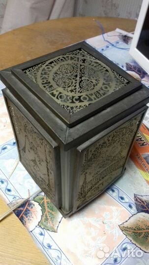 Настольный светильник огни Москвы СССР