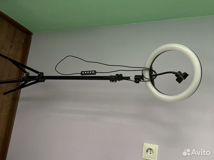 Кольцевая лампа бу