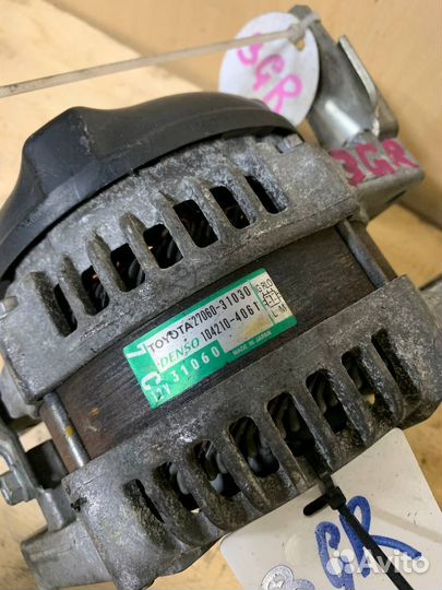 Генератор 3GR-FSE Тойота Crown Лексус GS300