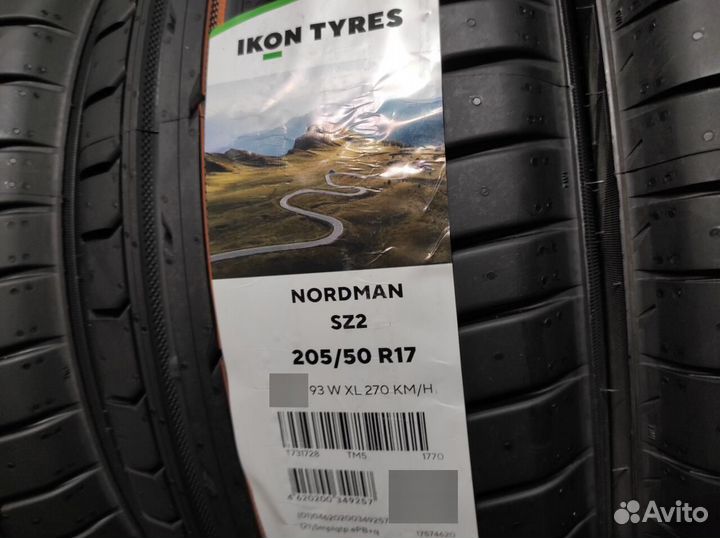 Ikon Tyres Nordman SZ2 205/50 R17 93W