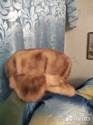 Шапка норковая женская