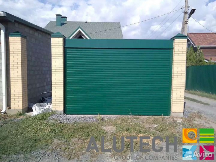 Ворота алютех роллетные