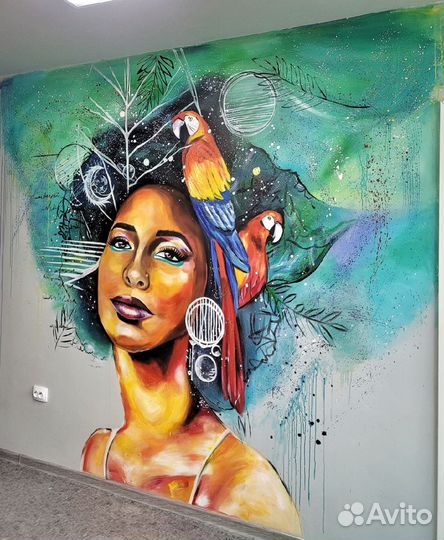 Роспись интерьера и экстерьера