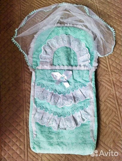 Конверт на выписку летний