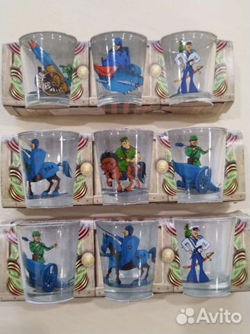 Стопки, рюмки, стаканы