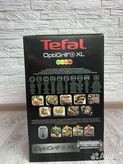Гриль Tefal GC722D34 Optigrill+ XL 8360s1