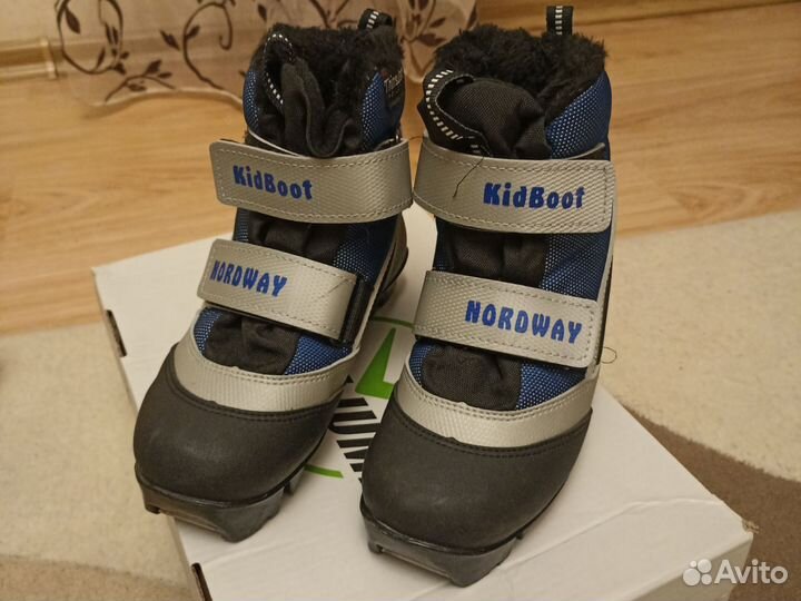 Лыжные ботинки детские 34