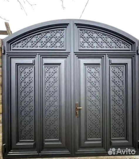 Ворота в Махачкале современные на заказ