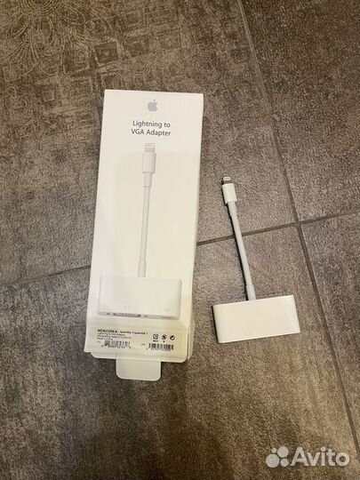 Адаптер переходник Apple Lightning to VGA